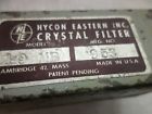 10 Mb - Mfg 9.53 Hycon Vintage He Eastern Crystal Filter Model Used