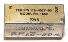 119-4577-00 Filtronetics Crystal Filter Tek