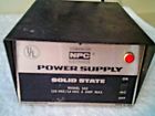 226j Npc Solid State Power Supply Regulated Model Vac Vdc Amp