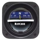 V-537b  36537 Ritchie Explorer Compass Bulkhead Mount Blue Dial 010342161208