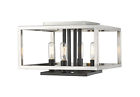 456f-bn-bk Light Flush Mount 685659077773