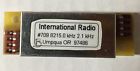709-b 8215khz Inrad 2100 Hz Ssb Filter In Excellent Shape
