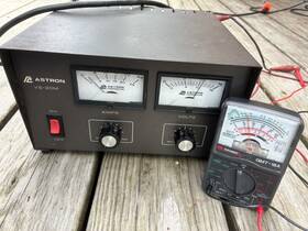 Astron Vs-20 Desktop Power Supply M For Parts Or Repair