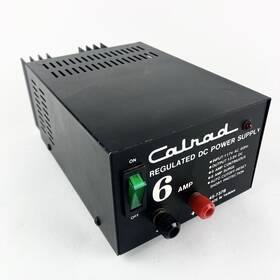 Calrad 45-737b Regulated 6amp Dc Power Supply Output 13.8v 8amp Surge