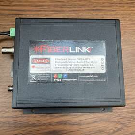 Csi-3620a-b7s Csi Fiberlink Model 3620a-b7s 123056 With Power Supply