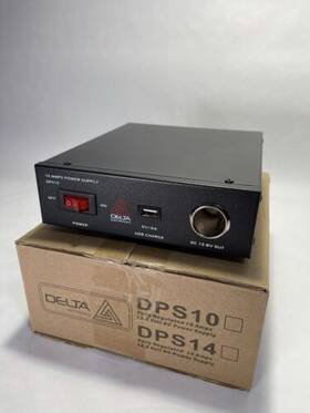 Delta Electronics 2355890 14 Amp 12-13.8v Ac/dc Power Supply Usb Cig Lighter Ham Cb Radio Dps14