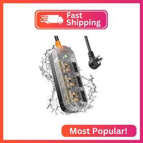 Eigso Zj069 Outdoor Power Strip Weatherproof Ipx6 Grade Waterproof Surge Protector Wi
