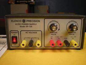 Elenco Precision Xp-720 Power Supply Solid State Bench Style 6 Outputs Ac And Dc See Description