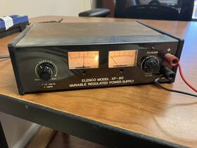 Xp-80 Elenco Vintage Variable Regulated Dc Power Supply Model