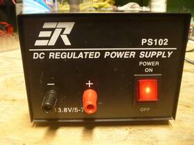 Er Ps102 Dc Regulated Power Supply 13.8 Volts 5-7 Amps