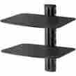 Eshv30 Peerless-av A V Wall Shelf With Glass Dual Shelves 735029276104
