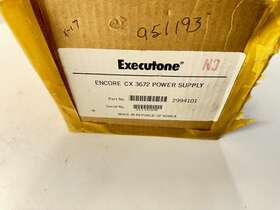 Sh-p241-001 Executone 2994101 Encore Cx 3672 Gps-6a Power Supply