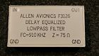 F3126 Allen Avionics Delay Equalized Lowpass