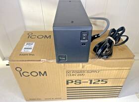 Icom 731797113245 Ps-125 Power Supply 13.8v 25a - Ham Radio Tested