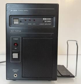 Icom Ic-3ps Vintage Power Supply With Ic-30l 430 Mhz Amplifier And Manual