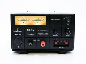 Ps-2140a-mbl Intellitron 40a 13.8vdc Linear Power Supply With Volt/amp Meters