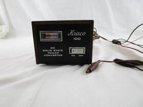 Kraco Km-100 Ks-100 Dc Power Converter For Parts Or Repair Used