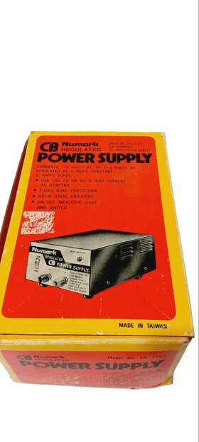 Numark Fdgfhjkjhfghm Vintage 70s Cb Regulated Power Supply