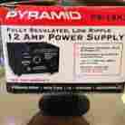 Ps-15kx Pyramid 12 Vdc 12amp Fully Regulated Low Ripple Power Supply