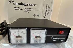Samlex 622988034350 Sec-1235m 13.8vdc 30 Amp Regulated Switching Dc Power Supply With Meters