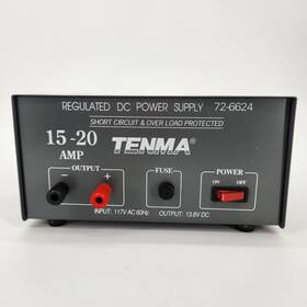 Tenma 72-6624 Regulated Dc Power Supply 15-20 Amp 13.8v Output