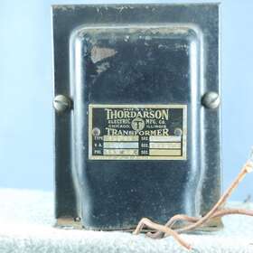 T-16p00 Thordarson 1660/1320 Volt Ct Amateur Special Plate Transformer And Spec