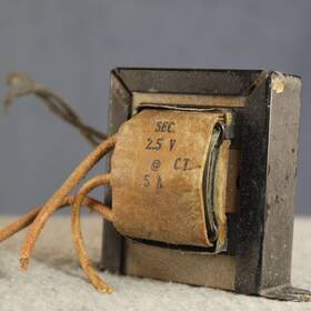 T21f00 Thordarson 2.5 Vct 5 A Filament Transformer 115v Ac Input P/n