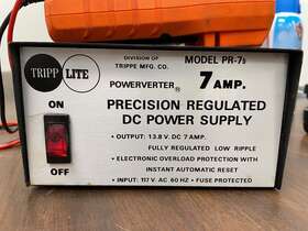 Pr-7b Tripp Lite Precision Regulated Dc Power Supply Tested