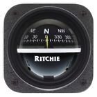 36538 V-537 Ritchie Explorer Compass Bulkhead Mount Black Dial 010342161192