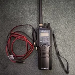 Cobra 50 Wx St Handheld Two-way Radio Walkie Talkie Black With Antenna. Fixed Price $69.00.