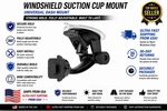 Car Windshield Suction Cup Mount For Sirius / Xm Satellite Radio. Fixed Price $14.88.