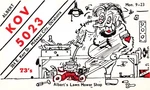 Postcard Ok Midwest City Lawn Mower Amateur Ham Radio Qsl Citizens Band Cb 73'S. Fixed Price $5.49.