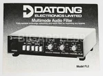 Datong Electronics Model FL2 Multimode Audio Filter Brochure & User Manual. Fixed Price $14.95.