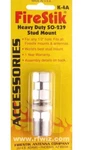 Firestik K-4A Heavy Duty SO-239 Stud Mount W/ Screw-on Coaxial Termination New. Fixed Price $19.99.