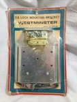 Vintage Westminster Lock Mounting Bracket For Auto & Radio Cbb 201. Fixed Price $24.99.
