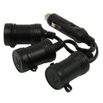 Roadpro 12V 3 Outlet Platinum Series Cigarette Lighter Adapter With Short Cord. Fixed Price $19.99.