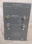 Vintage Rare Heathkit Model BF-1 Battery Eliminator Power Filter 18VDC 5A. Fixed Price $60.00.