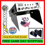 Workman C520 Black Hump Mount Bracket For Cb Ham 10 Meter Radio No Drill Install. Fixed Price $22.90.