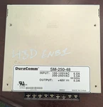 SM-250-48 Duracomm Amp Dc Power Supply Used And Tested. Fixed Price $19.99.