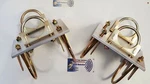 Pair Of Aluminum Antenna Plates For Rohn 65 And 3" Boom Cross Arms. Fixed Price $52.00.