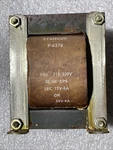 Stancor P-6378 Power / Filament Transformer Tested 24 Volts At Amps Preowned. Fixed Price $25.00.