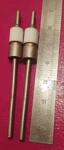 High Vacuum Ceramic Electric Feed Through Pin Current. Fixed Price $100.00.