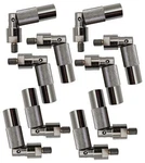 10 Lot Diesel 360-309 Cb Ham Radio Antenna Fold Over Mounts With 3/8X24 Threads. Fixed Price $57.95.