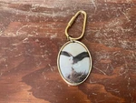 Von West - Eagle Feeding Its Young Key Chain 1 3/4 Tall. Fixed Price $27.99.