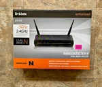 Dual Band Router Wireless Range Booster DIR-628 D-link Open Box. Fixed Price $15.00.