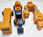 Construction Truck Transformer Robot Toy Dump Excavator Loader Parts. Fixed Price $14.24.