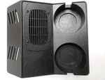 Cb Radio Hump Mount With Speaker And Cup Holders. Fixed Price $41.99.