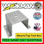 Workman B112 Truck Bed Toolbox Cb Antenna Mount Bracket Aluminum 1/2" Hole 3/8-2. Fixed Price $21.95.