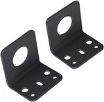 Pcs L-bracket 1255 3/4 Hole Thick Steel Mobile Antennas Brackets For Uhf Vhf. Fixed Price $16.99.
