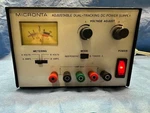 Micronta/radioshack Adjustable Dual Tracking Dc Power Supply Model 20-121. Fixed Price $40.00.